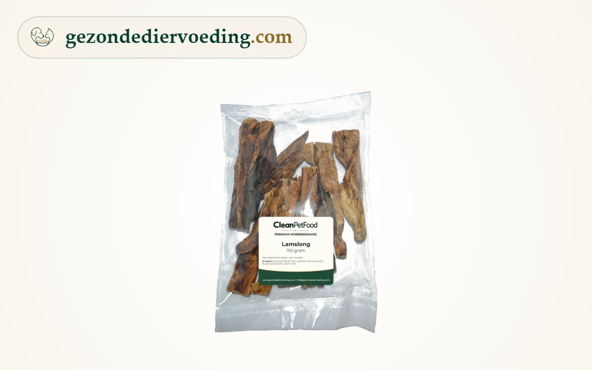 Lamslong voor honden: wat is het en wanneer past deze snack? | gezondediervoeding.com